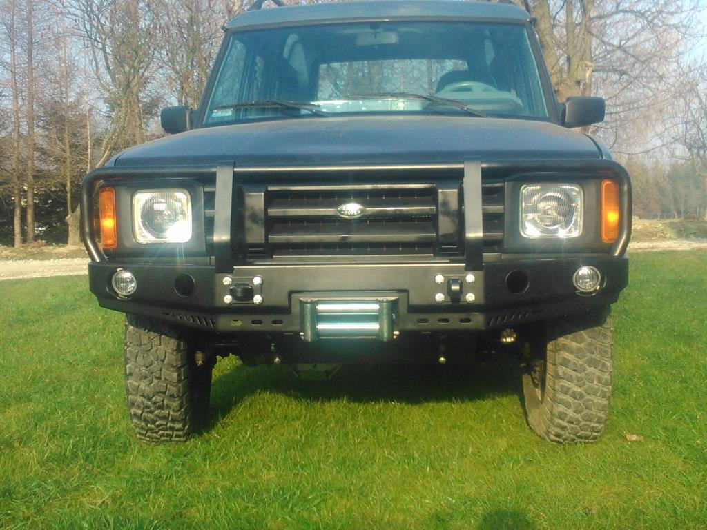 Bull bar for bumper Land Rover Discovery I