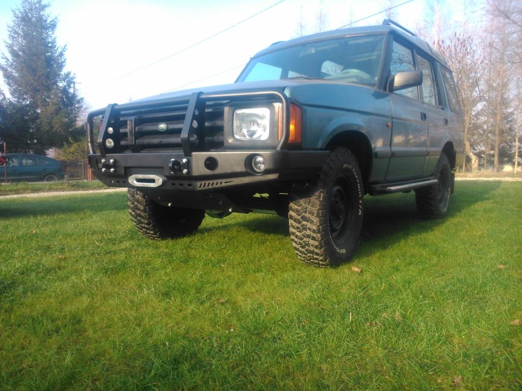Bull bar for bumper Land Rover Discovery I