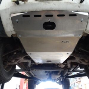 Aluminium engine skid plate Land Rover Discovery III