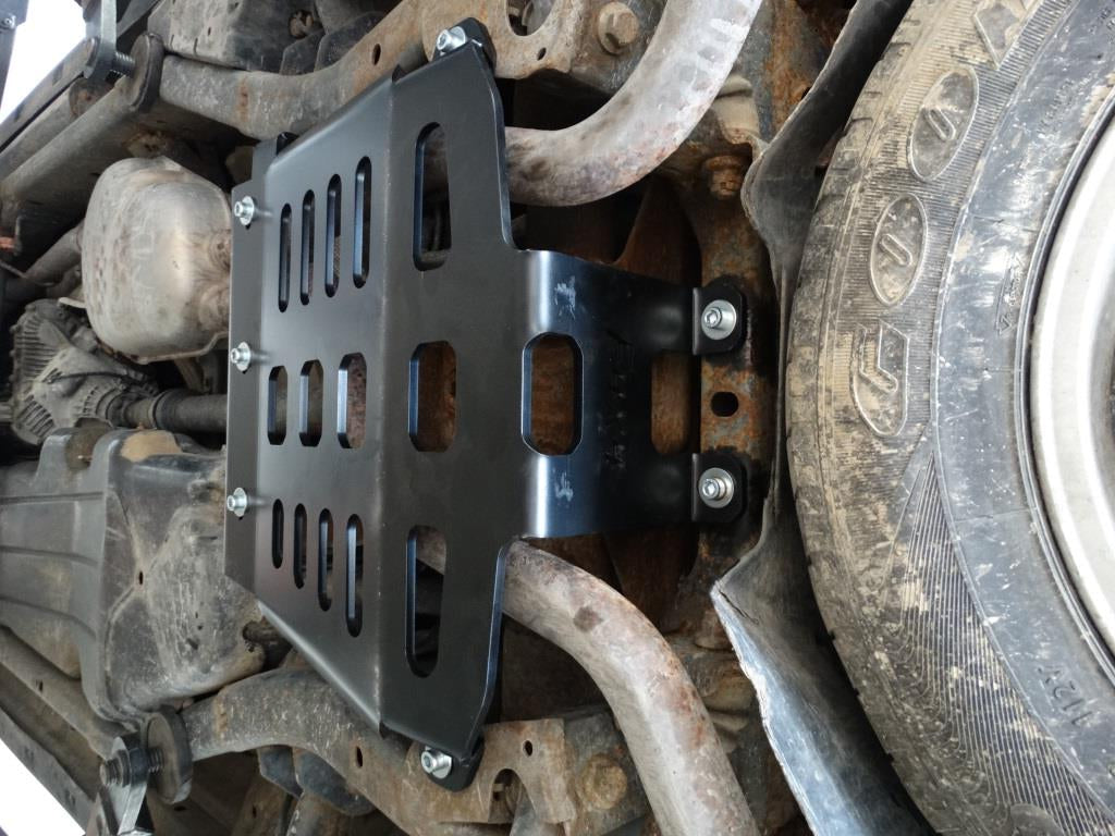 Steel rear axle skid plate Land Rover Discovery III