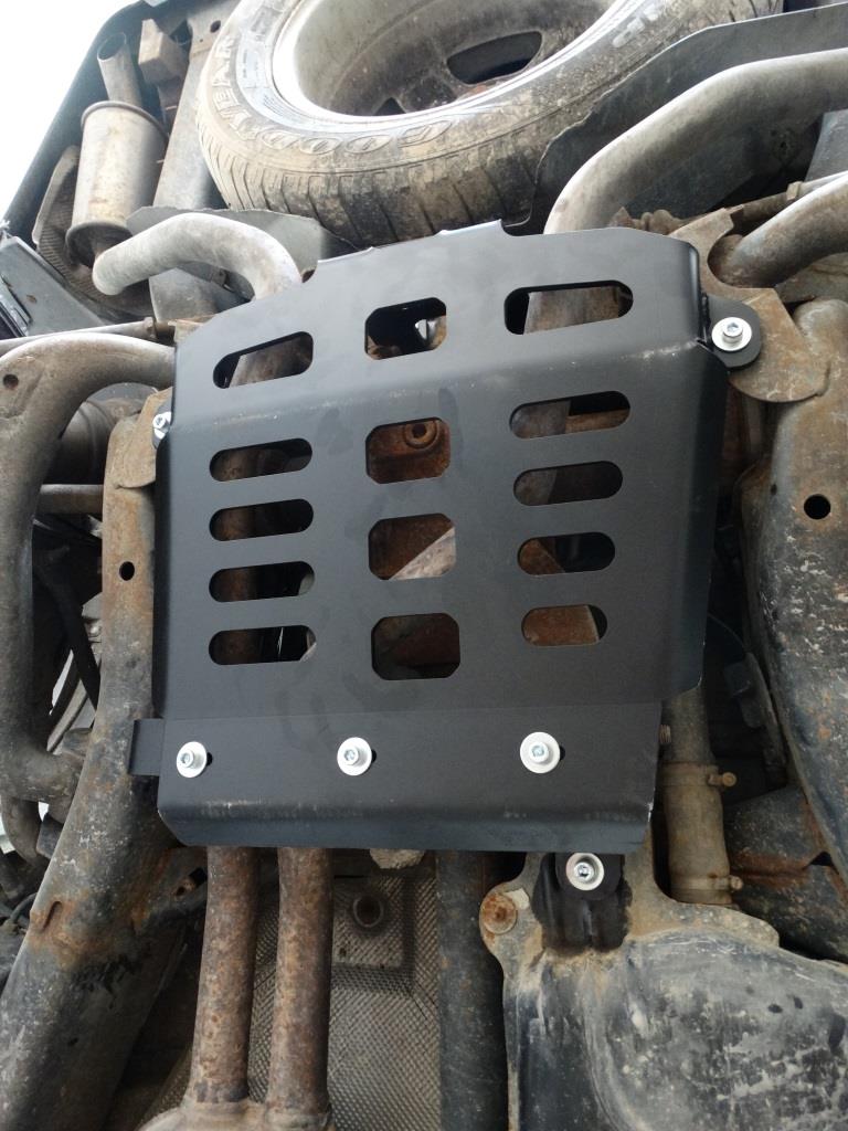 Steel rear axle skid plate Land Rover Discovery III