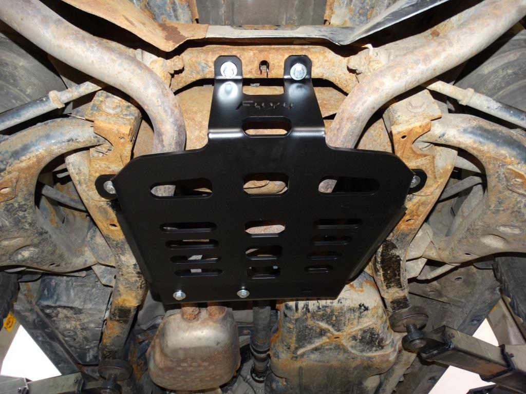 Steel rear axle skid plate Land Rover Discovery III