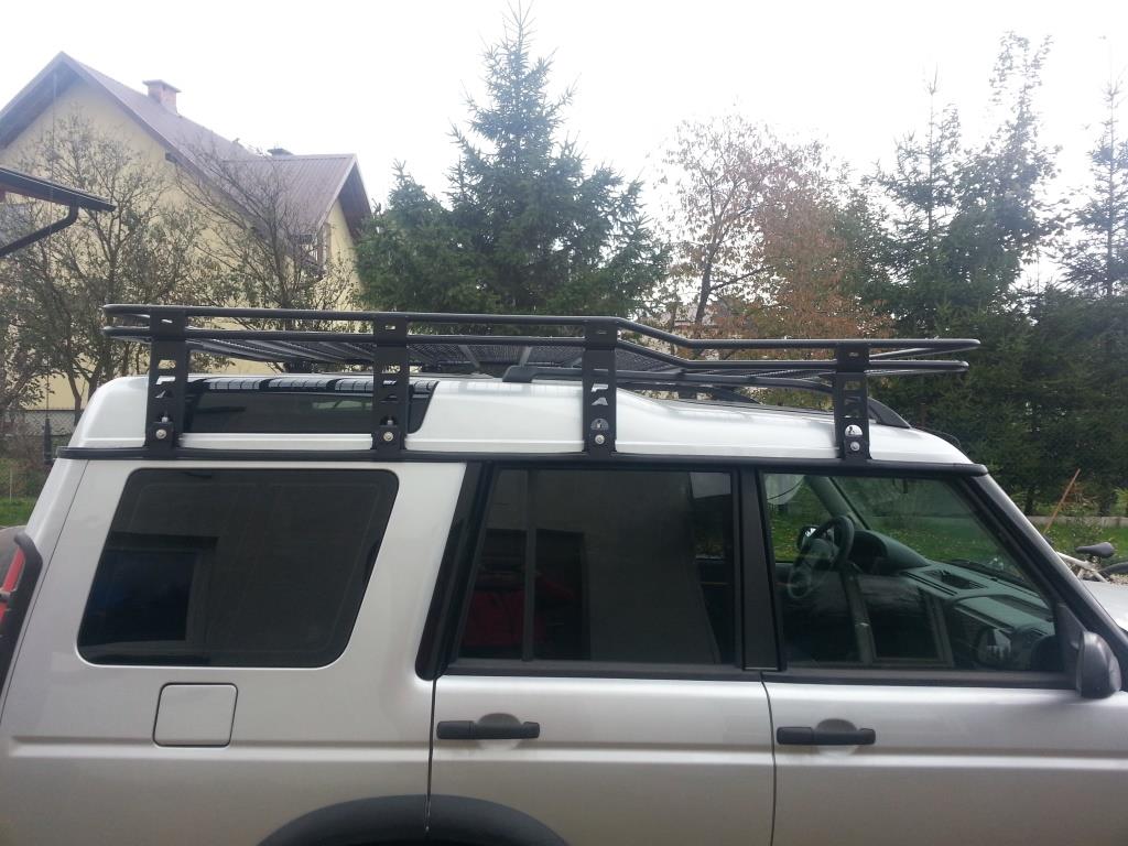 Roof rack with mesh Land Rover Discovery II