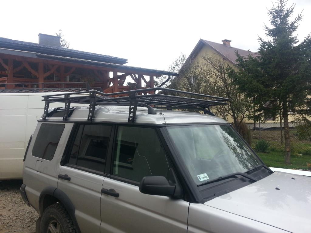 Roof rack with mesh Land Rover Discovery II