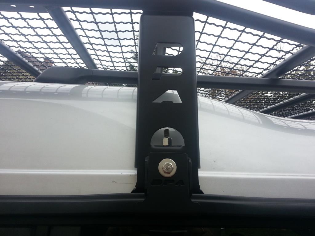 Roof rack with mesh Land Rover Discovery II