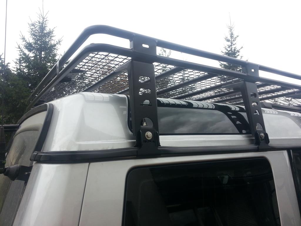 Roof rack with mesh Land Rover Discovery II