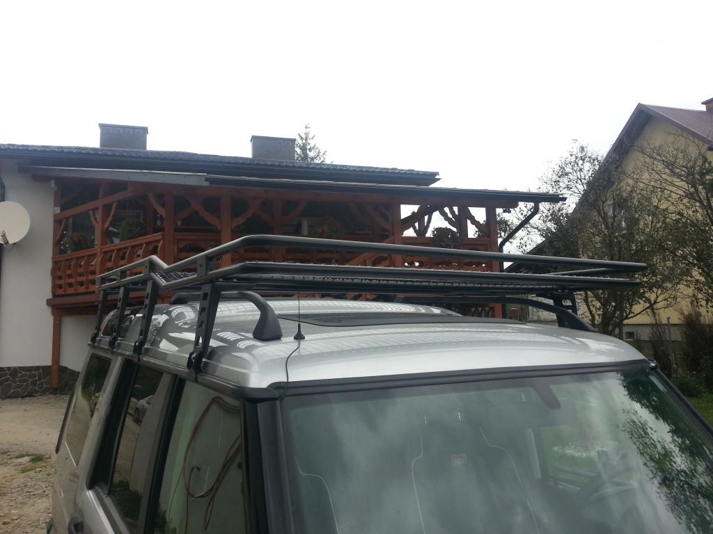 Roof rack with mesh Land Rover Discovery II
