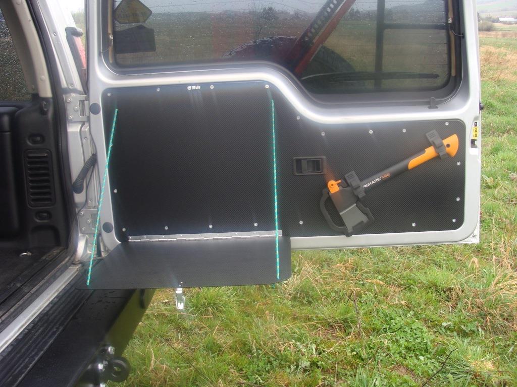 Rear door table Land Rover Discovery II