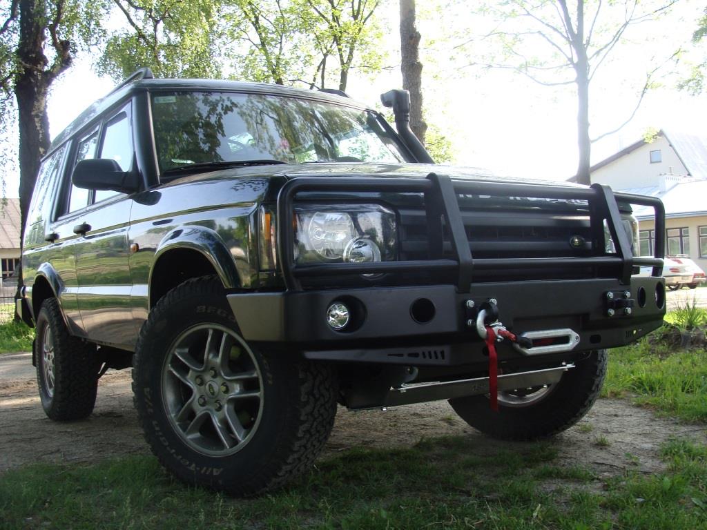 Bull bar for bumper Land Rover Discovery II, GU4 style
