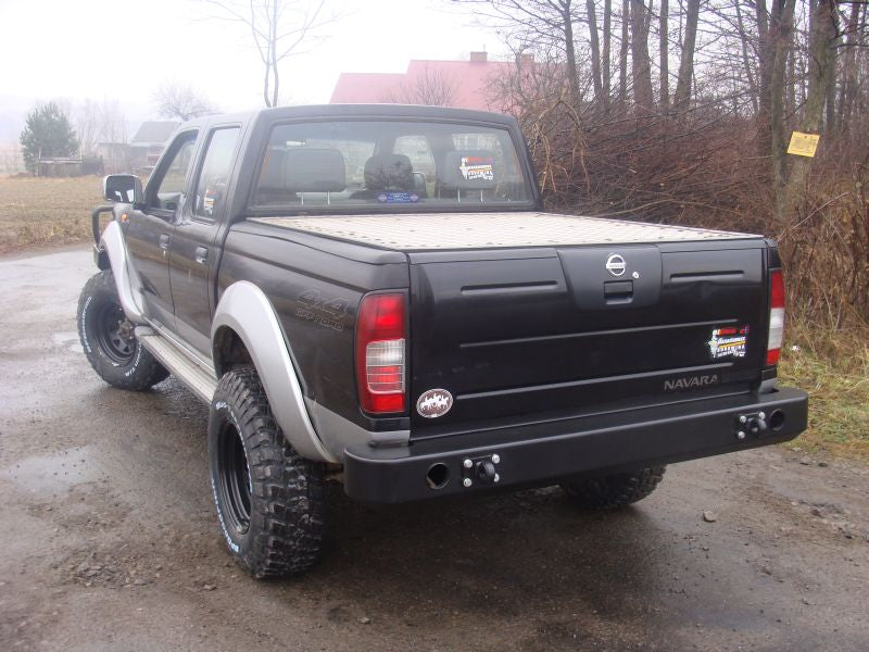 Rear bumper, double cab Nissan Navara D22 01-04