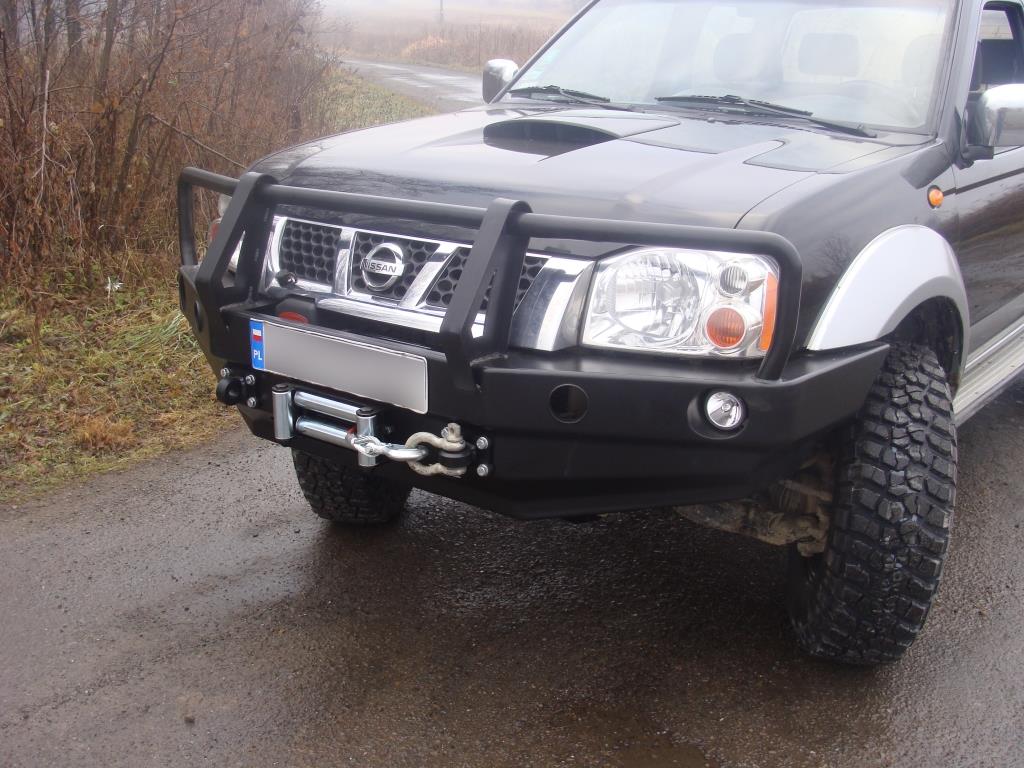 Front bumper Nissan NP300 / Navara D22 01-04