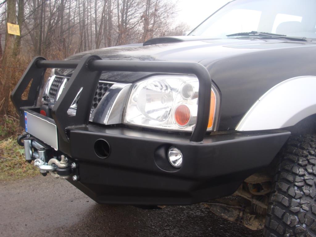 Front bumper Nissan NP300 / Navara D22 01-04