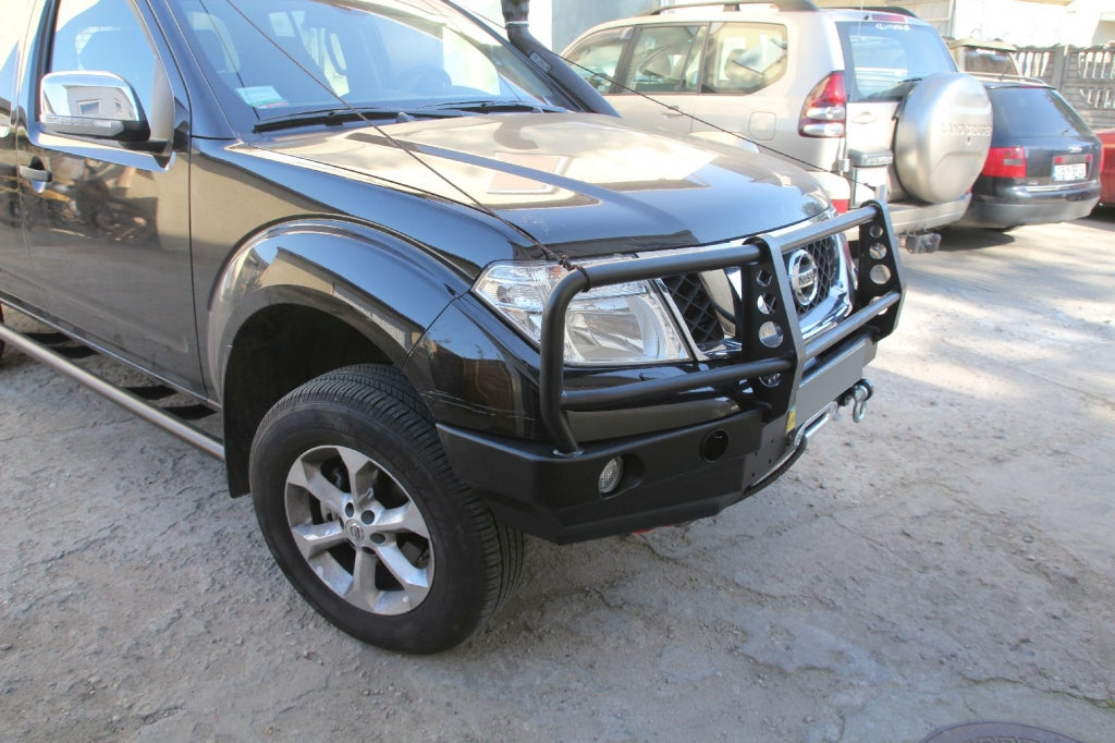 Bull bar for bumper Nissan Pathfinder / Navara D40 05-10