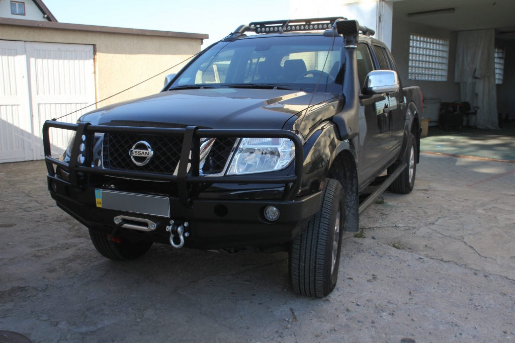 Bull bar for bumper Nissan Pathfinder / Navara D40 05-10