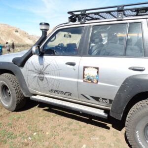 Side steps for long version Nissan GU4