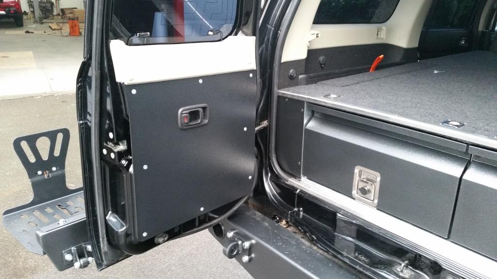 Modular sleeping platform Nissan Y61/GU4
