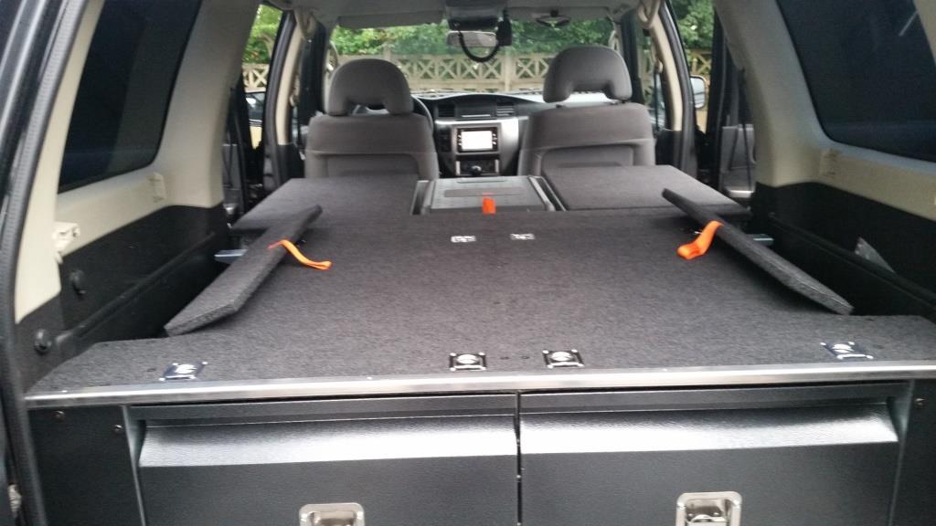 Modular sleeping platform Nissan Y61/GU4
