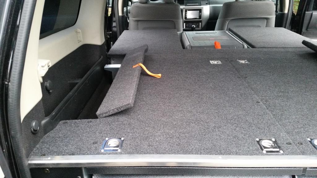 Modular sleeping platform Nissan Y61/GU4