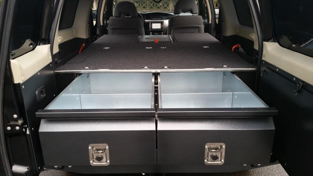 Modular sleeping platform Nissan Y61/GU4