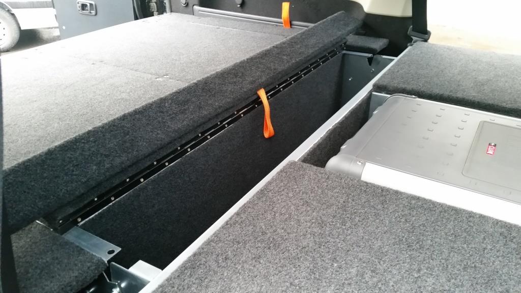 Modular sleeping platform Nissan Y61/GU4