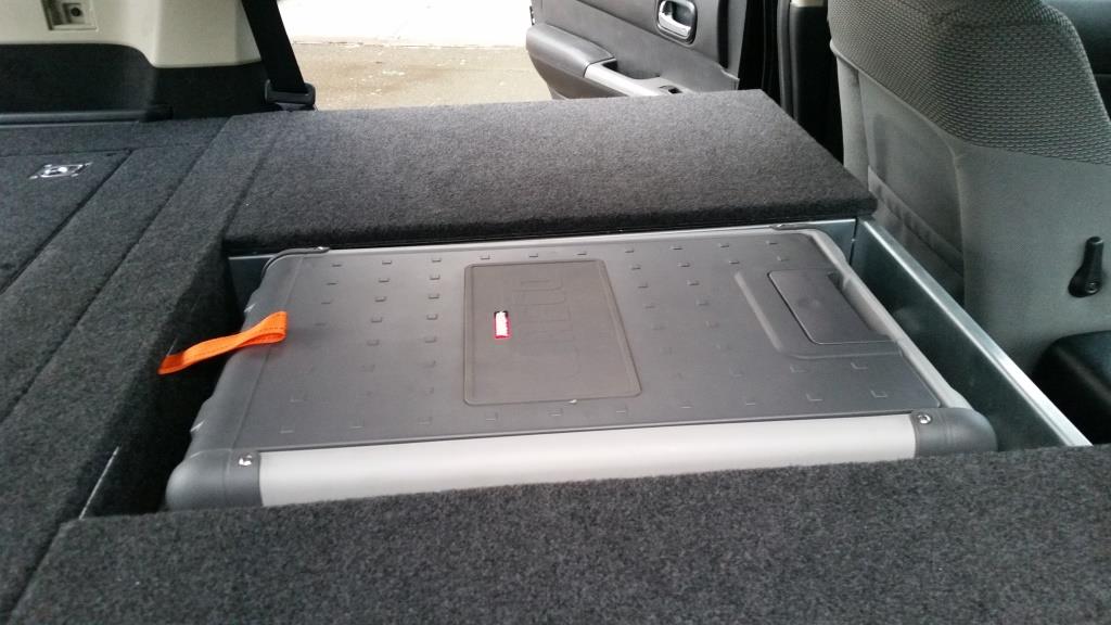 Modular sleeping platform Nissan Y61/GU4
