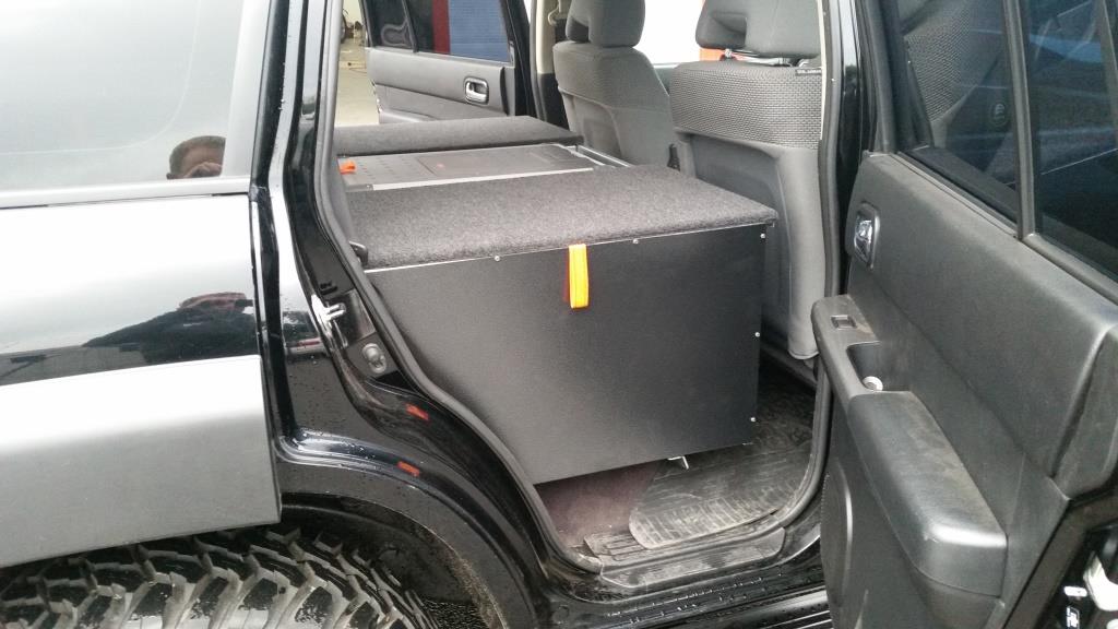 Modular sleeping platform Nissan Y61/GU4