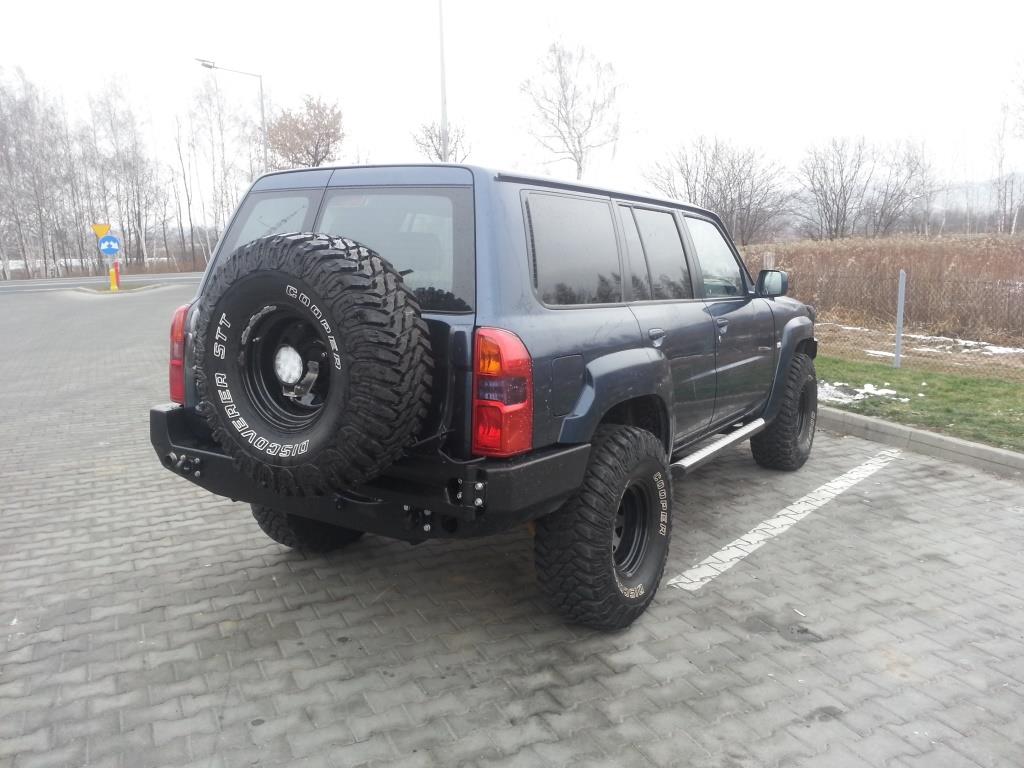 Rear bumper Nissan Y61/GU4