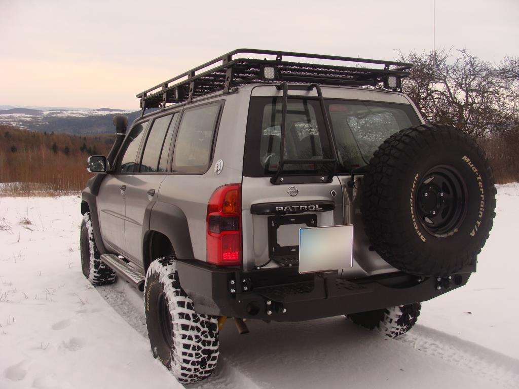 Rear bumper Nissan Y61/GU4