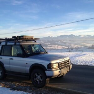 Roof rack without mesh Land Rover Discovery II, version with roof rails