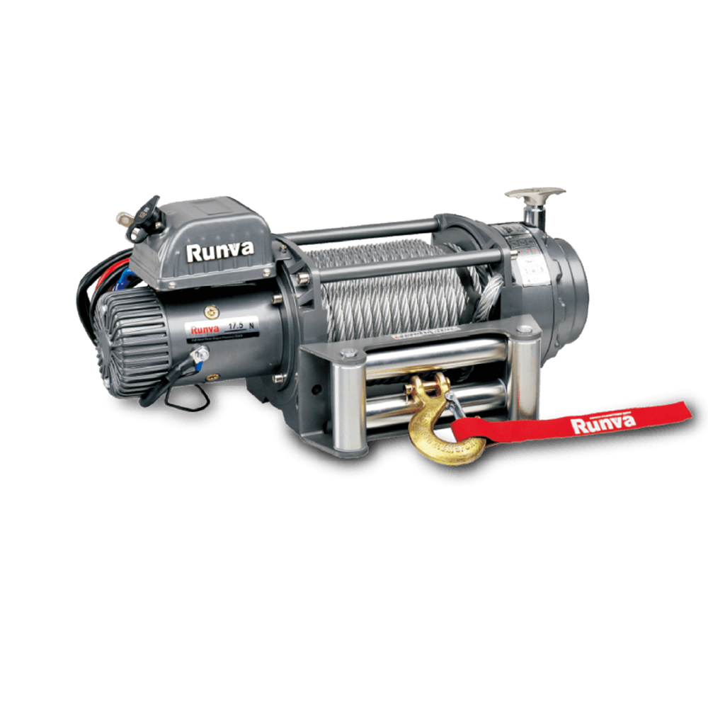 Runva EWN20000 electric winch 24V 20000 lbs with steel cable
