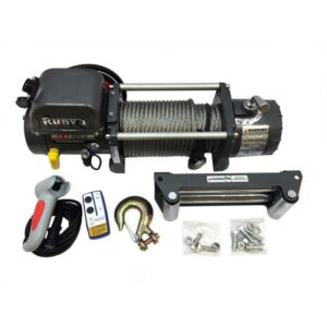 Runva EWX9500-Q electric winch 12V 9500 lbs with steel cable