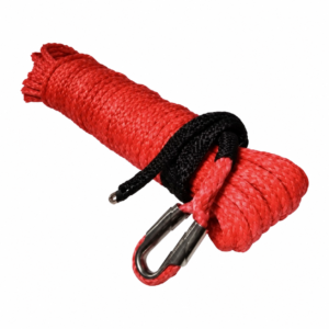 Presko synthetic winch rope 12 mm x 25 m, red