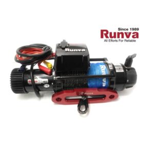Runva EWB9.5 Black Edition electric winch 12V 9500 lbs with synthetic rope