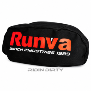 Runva winch cover for 15,000–18,000 lbs winches