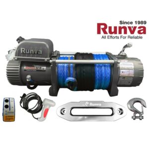 Runva EWX12000 electric winch 12V 12000 lbs with synthetic rope