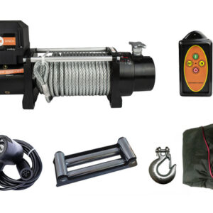 Presko PEW12000 electric winch 12V 12000 lbs with steel cable