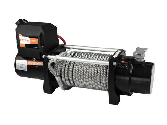Presko PEW12000 electric winch 12V 12000 lbs with steel cable