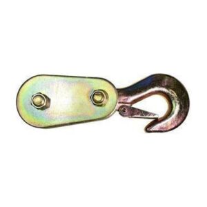 Snatch block 3,000 lbs with hook for ATV winch
